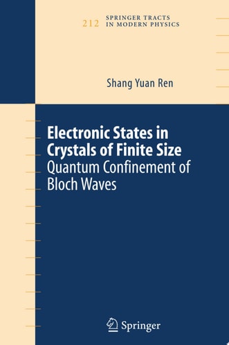 Electronic States in Crystals of Finite Size