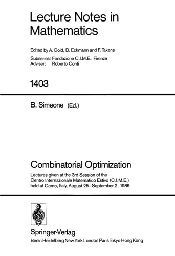 Multivariate Statistics (Lecture Notes in Mathematics)