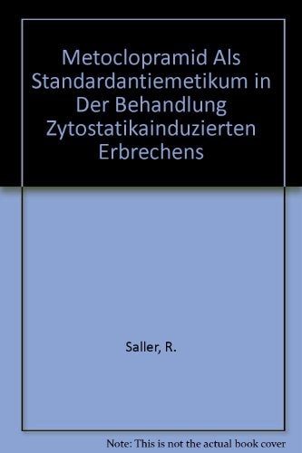 Metoclopramid Als Standardantiemetikum in Der Behandlung Zytostatikainduzierten Erbrechens