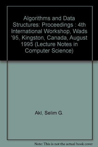 Algorithms and Data Structures Proceedings