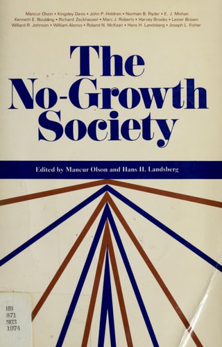 The No-growth Society