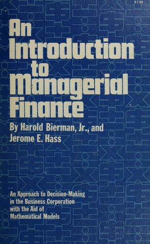 An Introduction to Managerial Finance
