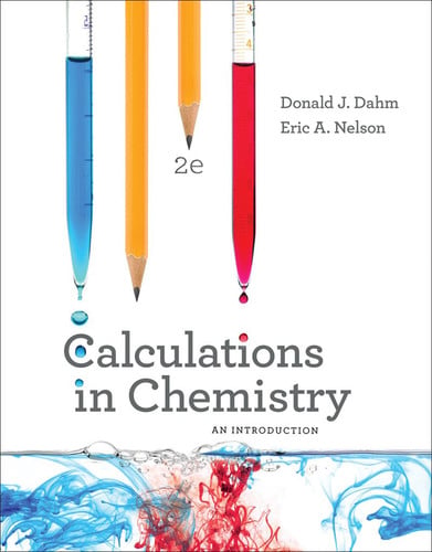 Calculations in Chemistry An Introduction