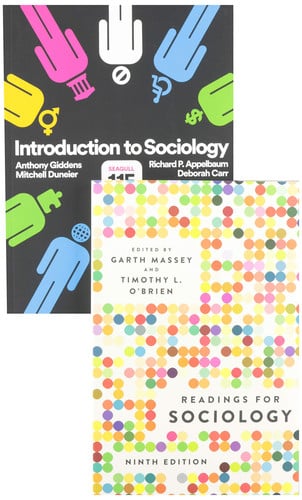Introduction to Sociology, 11e Seagull with Media Access Registration Card + Readings for Sociology, 9e