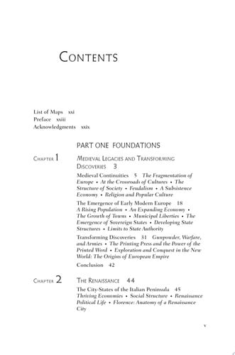 A History of Modern Europe From the Renaissance to the Present, Third Edition