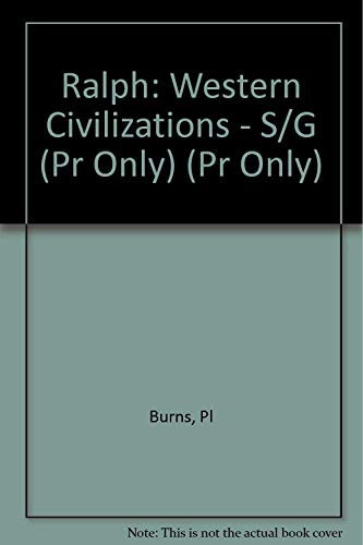 Study Guide to Accompany R. Lerner's Western Civilizations, Their History and Their Culture.'.