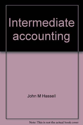 Intermediate Accounting Third Edition, Lanny G. Chasteen, Richard E. Flaherty, Melvin C. O'Connor : Working Papers
