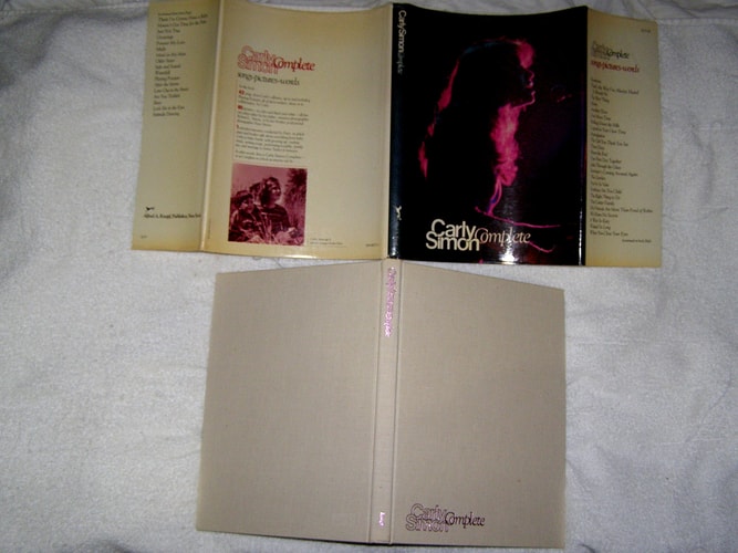 Carly Simon Complete: Songs, Pictures, Words