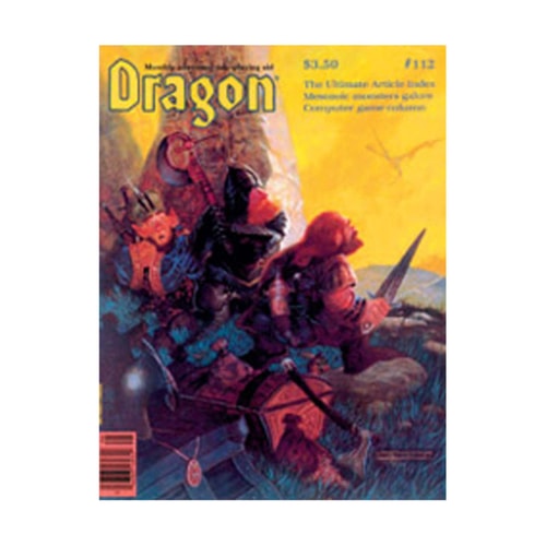 Dragon Magazine, No. 112