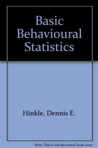 Basic Behavioral Statistics