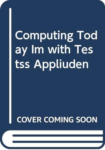 Computing Today