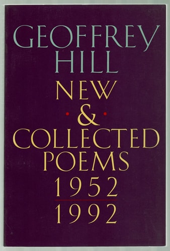 New and Collected Poems, 1952-­1992