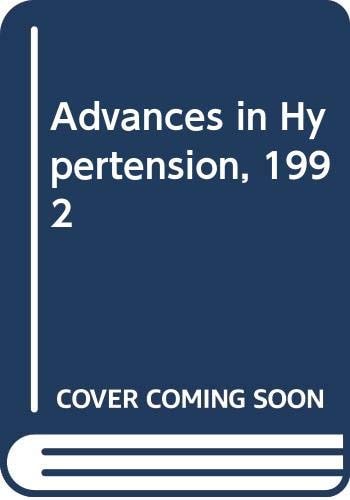 Advances in Hypertension 1992