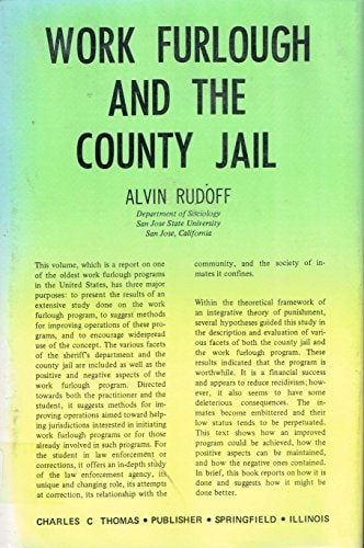 Work Furlough and the County Jail
