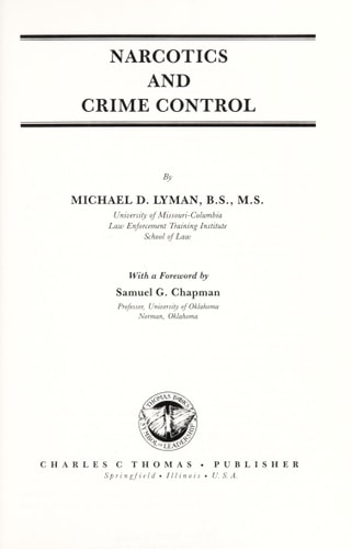 Narcotics and Crime Control