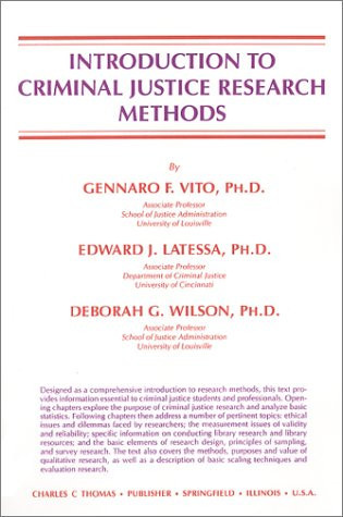 Introduction to Criminal Justice Research Methods
