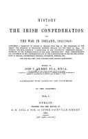 History of the Irish Confederation and the War in Ireland