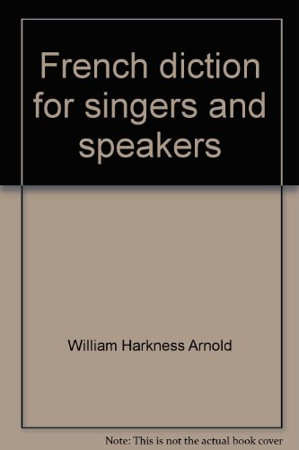 French diction for singers and speakers