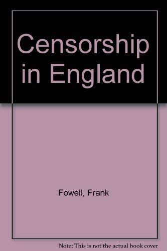 Censorship in England