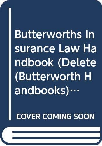 Butterworths Insurance Law Handbook