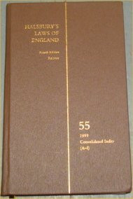 Halsbury's Laws of England