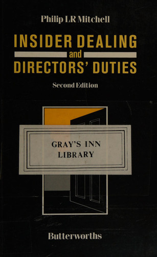 Insider Dealing and Directors' Duties