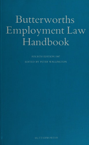 Edition published by Butterworths