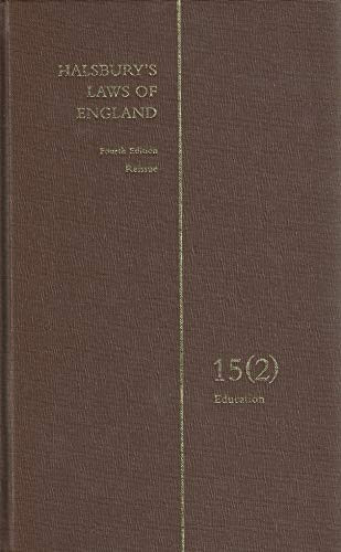 Halsbury's Laws of England Education