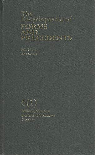 Encyclopaedia of Forms and Precedents