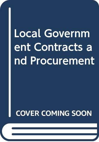 Local Government Contracts and Procurement