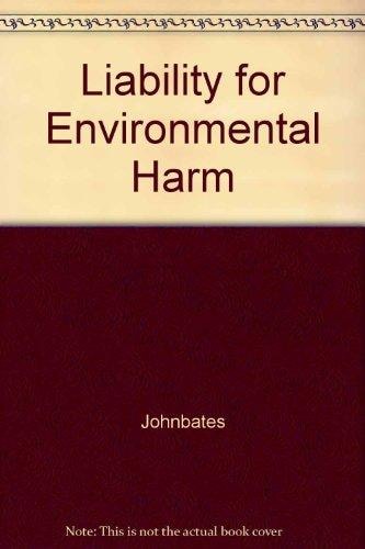 Liability for Environmental Harm