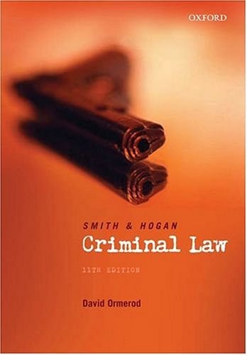 Smith & Hogan Criminal Law