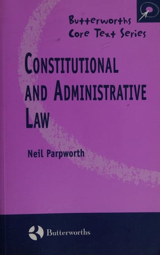 Constitutional and Administrative Law