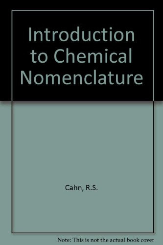 An introduction to chemical nomenclature