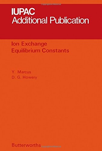 Ion Exchange Equilibrium Constants (IUPAC additional publication)