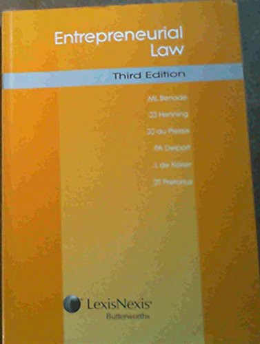 Entrepreneurial Law