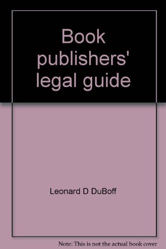 Book Publishers' Legal Guide 1987 Supplement
