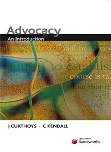 Advocacy An Introduction