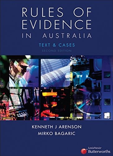 Rules of Evidence in Australia Text & Cases