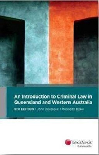 Criminal Law in Queensland and Western Australia