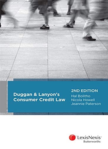 Duggan & Lanyon's Consumer Credit Law