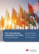 The International Arbitration Act 1974 A Commentary