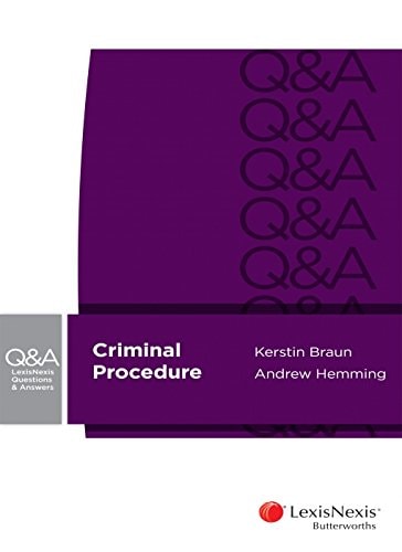 Criminal Procedure