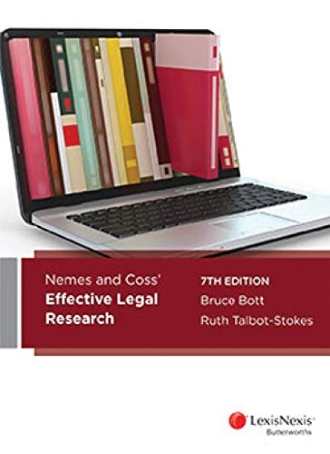Nemes and Coss' Effective Legal Research