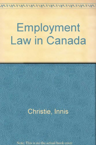 Employment Law in Canada
