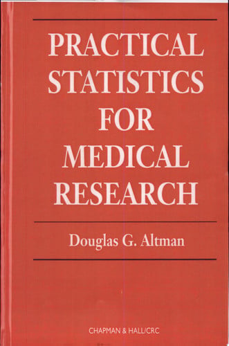 Practical statistics for medical research