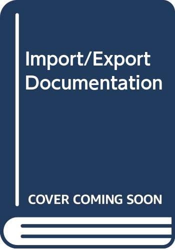 Import/export Documentation