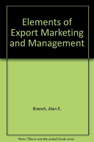 Elements of Export Marketing and Management