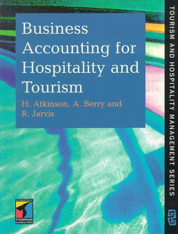Business accounting for hospitality and tourism