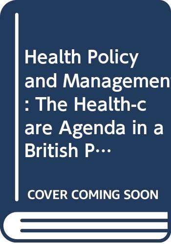 Health Policy and Management